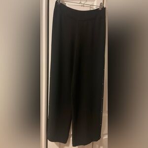 Elegant Black Wide Leg Pants